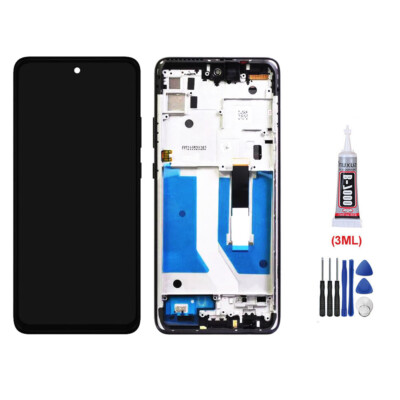 LCD Screen Touch Digitizer Frame For Motorola Moto One 5G Ace XT2113-2 XT2113-3