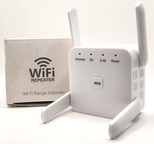 WiFi Booster Home Wireless Internet Extender Repeater Ethernet Port Dual Band
