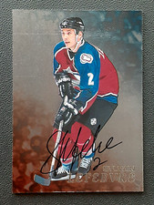 SYLVAIN LEFEBVRE AUTO 1998-99 BE A PLAYER AUTOGRAPHS 98-99 NO 184        65323