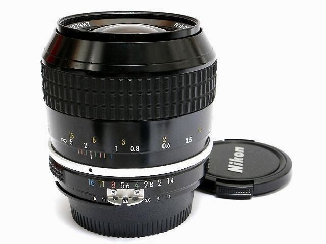 Nikon ニコン Ai NIKKOR 35mm F1.4 #A4 Nikon Ai Nikkor 35mm F1.4 Wide Angle Prime Lens Full Frame