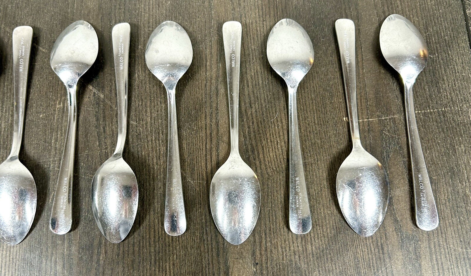 Lot Of 27 Walco Stainless 18CR Resturant Silverware Flatware Forks & Spoons