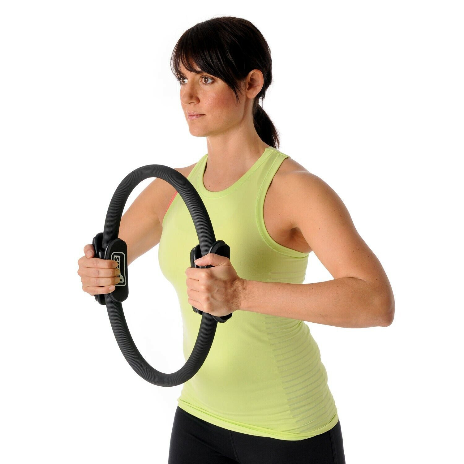 Original SISSEL Pilates Circle Ring Fitness Yoga Widerstand 38cm schwarz