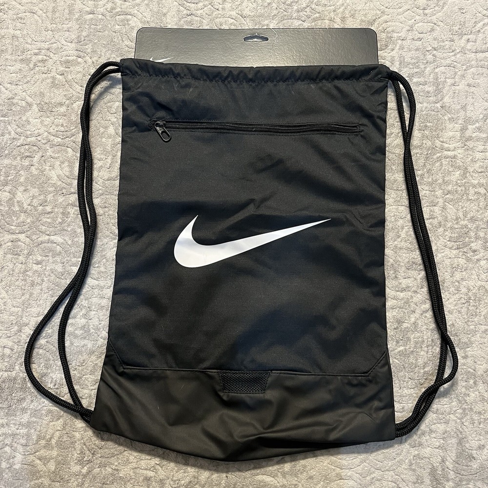 Nike Brasilia 9.5 Gym Backpack Cinch Sack Drawstring Training Bag DM3978 OS