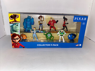 New Mattel Disney Pixar collector's 9-pack figure set Woody Buzz