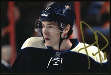 Matt Calvert Autographed 4x6 Color Photo Columbus Blue Jackets #11 Alternate C