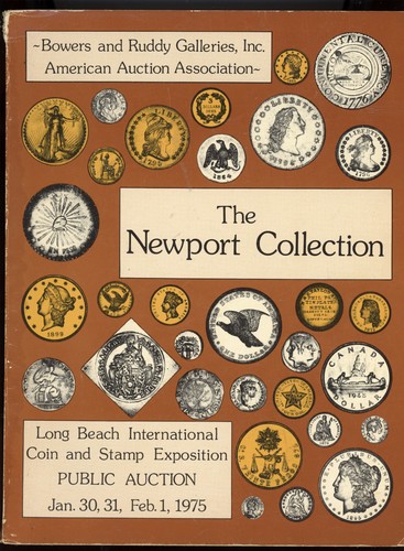 US World Europe Gold Silver Coin Medal Auction Catalog 1975. Bowers & Rudy