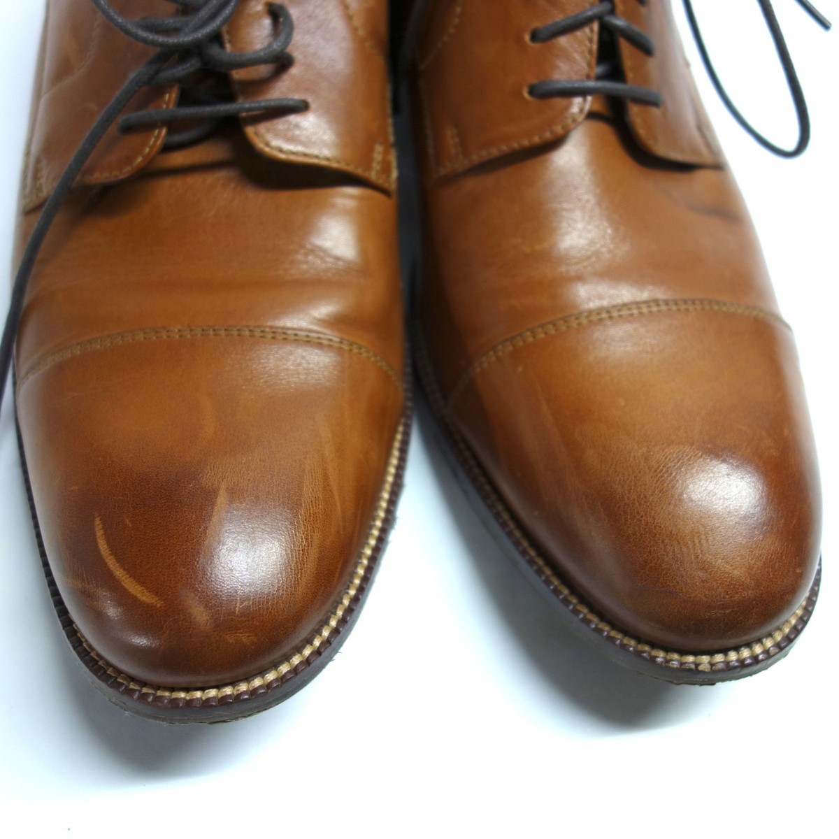 Cole Haan Benton Cap Toe Derby II Distressed Leather Oxford Dress Shoes Men\'s 11 Amazon.com | Cole Haan Mens Benton Ii Oxford Cap Toe Dress  main image 4