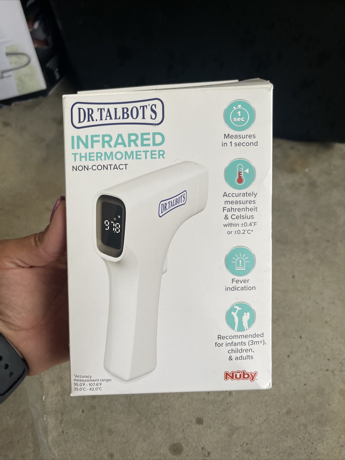 Dr. Talbot's 14903 Digital NonContact Infrared Thermometer