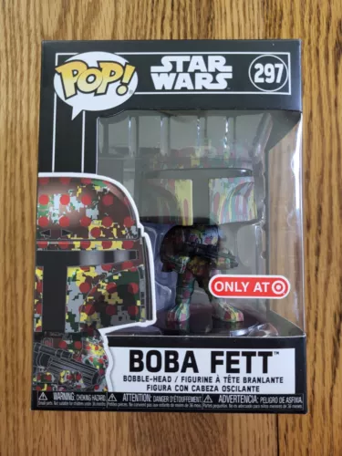 Funko Pop! Star Wars: Futura Graffiti Boba Fett #297 - Target - NIB