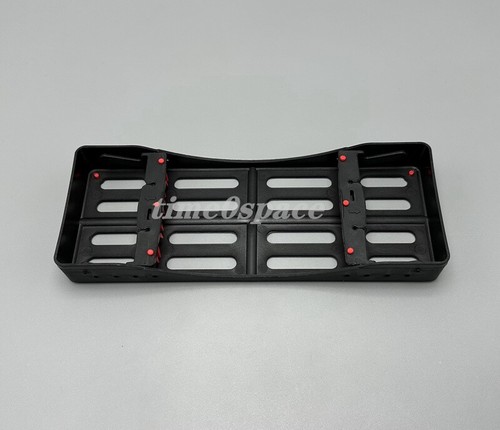 German Plastic Dental Sterilization Cassette Rack Box Tray Instrument Autoclave - Picture 37 of 39