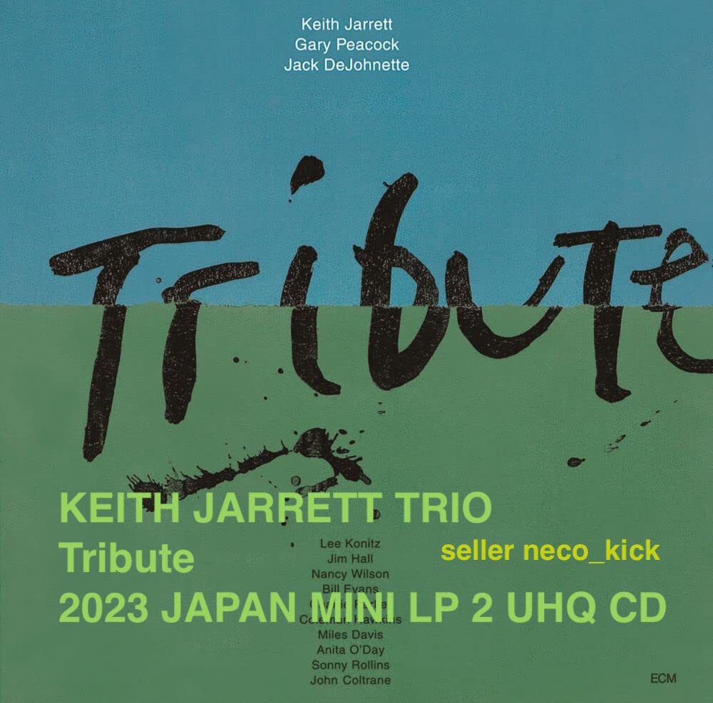 4BT KEITH JARRETT TRIO Tribute 2023 JAPAN MINI LP 2 UHQ CD | eBay
