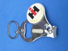 IHC IH INTERNATIONAL HARVESTER TRUCK KEY RING NAIL CLIPPER BOTTLE OPENER #264