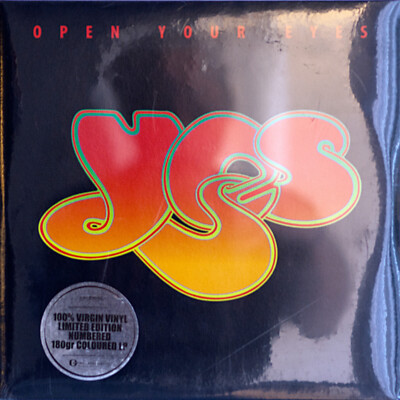 Prog Rock - Yes   Open Your Eyes - D 2019 Neu, Mint Orange Vinyl, Red Vinyl 2LPs