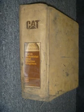 CAT Caterpillar 3412 Industrial & Marine Engines Shop Service Repair Manual 38S