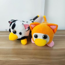10.2 Plush Toy Orange White Peepy Pets Doll B...