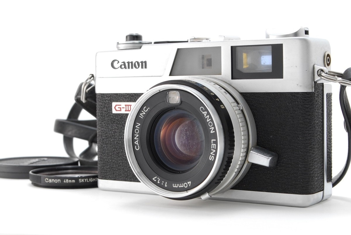 Canon Canonet QL17 G-Ⅲ G3 40mm f1.7 【公式通販】
