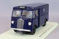 S6002 Spark: 1/43 Morris Commercial PV Metropolitan Police - 1950 Dark Blue