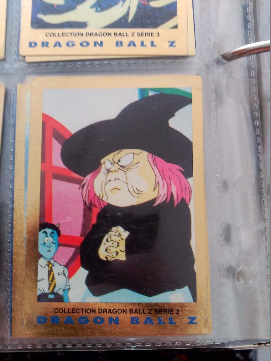 SCHEDA DA COLLEZIONE DRAGON BALL Z PANINI SERIE 3 SERIE GOLDEN 81
