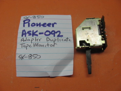  PIONEER ASK-092 TOGGLE SWITCH FOR DUPLICATE ADAPTER TAPE MONITORS SX-850 