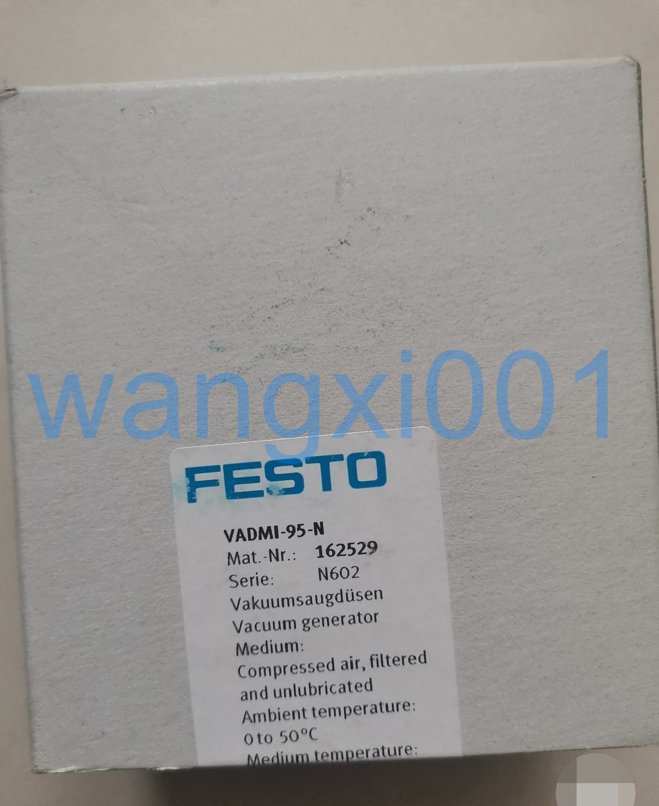 NEW FESTO Vacuum generator VADMI-95-N 162529 FedEx DHL Fast delivery