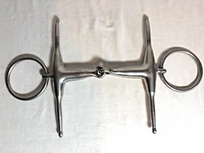 Fulmer Combination Snaffle 4-3/4" Full Cheek Loose Rings