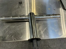 Metropolis "T" 8 Tap Beer Dispenser Polished Stainless Steel - Glycol Cooled