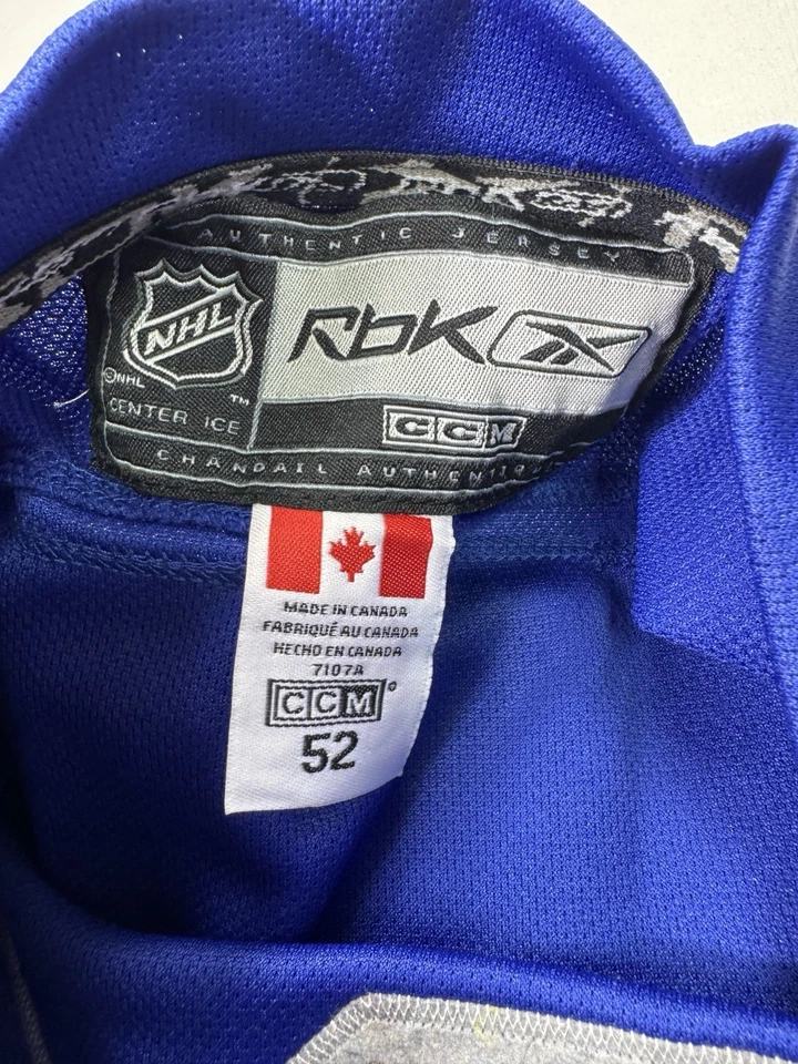 Camiseta deportiva de hockey Reebok CCM NHL New York Rangers Rick Nash #61 para hombre 52 correas nueva con etiquetas Foto 3 de 4