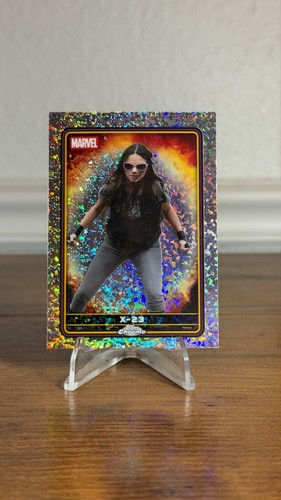 2025 Topps Chrome Deadpool #42 X-23 MINI Diamonds Refractor