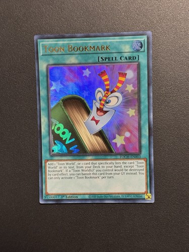 Toon Bookmark - TOCH-EN003 - Ultra Rare - 1st Edition - NM (x1) - Picture 1 of 1