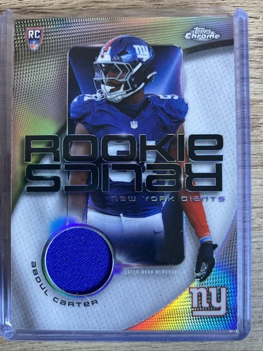 2025 Topps chrome Abdul Carter Rookie Relics #RR-AC