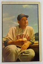 1953 Bowman Color Early Wynn #146 Indians