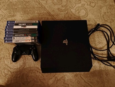 Sony PlayStation 4 Pro 1TB Bundle With 8 Games
