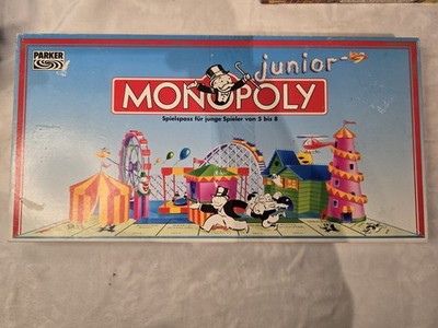 Parker Monopoly Junior alt Rarität DM Vintage