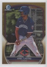 2023 Bowman Draft Chrome Gold Refractor 15/50 Ariel Castro #BDC-150 16jl