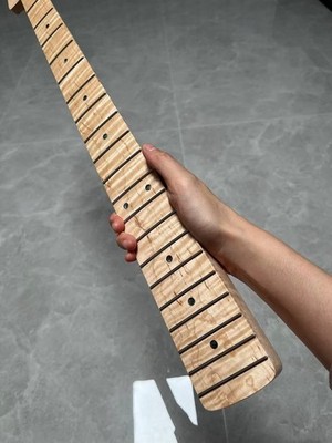 AAAA 4 strings J-BASS 20frets Maple guitar neck Shell inlay burlywood Bone Nut