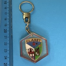 CLARET KEYCHAIN VINTAGE 70s/80s
