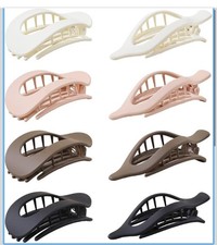 8 Pcs French Flat Hair Clips for Women Matte Claw Clips for Thick  Thin Hair No