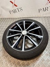 MERCEDES B CLASS BLACK 7.5X18 5X112 ET52 A2464010600 ALLOY WHEEL 6MM TYRE BUCKLE