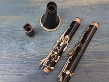 Vintage Evette Buffet Crampon Clarinet Incomplete For Parts