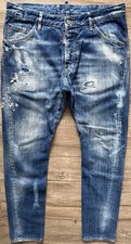 Dsquared2 Classic Kenny Jean Herren Gr. 50 Blau Regular Straight, Washed 465€