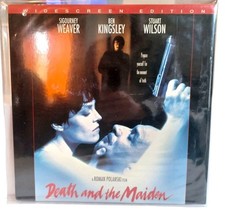 "Death and the Maiden" Widescreen Laserdisc LD - Sigourney Weaver