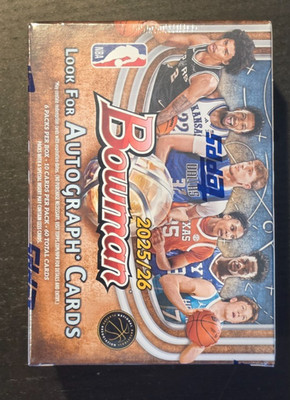 2025-26 Bowman Basketball - Factory Sealed - Value / Blaster Box