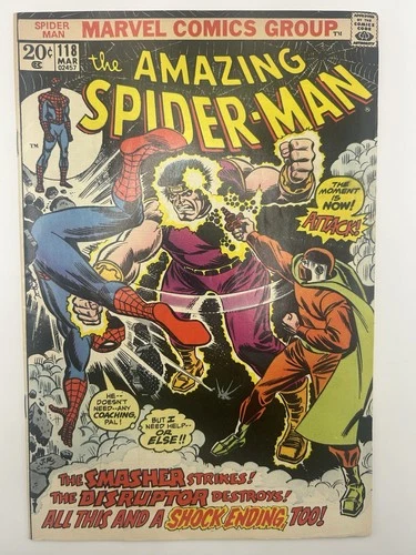 The Amazing Spider-Man #118 - Smasher  (Marvel 1972) VF