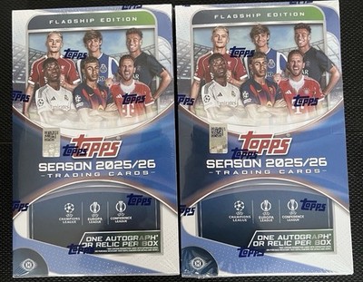 Topps UCC Flagship Edition 2025/26 Hobby Box OVP New Factory Sealed IN STOCK Neu