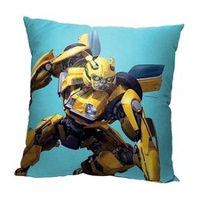 Transformers Pillow, 18" x 18" 18 x 18-Inch Bumblebee
