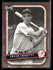 2005 Upper Deck Classics #36 Frankie Crosetti