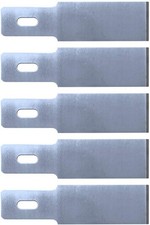 SMB #18 Precision Heavy Duty Chisel Hobby Blades (5/10/25/100/300/1000 Silver 