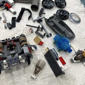 Huge LEGO Star Wars Parts Lot &ndash;Jabba&rsquo;s Sail Barge, Landspeeder, Hovertank + More