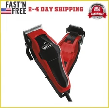 Wahl Professional Hair Cut Machine Barber Salon Cutting Clipper Trimmer Kit Set