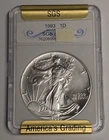 1993 American Silver Eagle 1 oz .999 Fine ~ US Mint ASE ~ SGS Slab